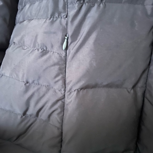 Calvin Klein Brown long womens puffer coat jacket Size M - LIKE NEW - Picture 12 of 16